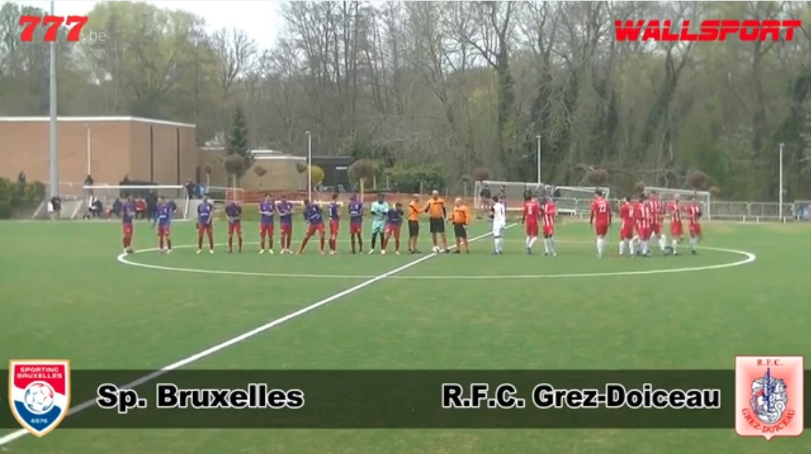 Sp. Bruxelles - R.F.C. Grez-Doiceau - Football