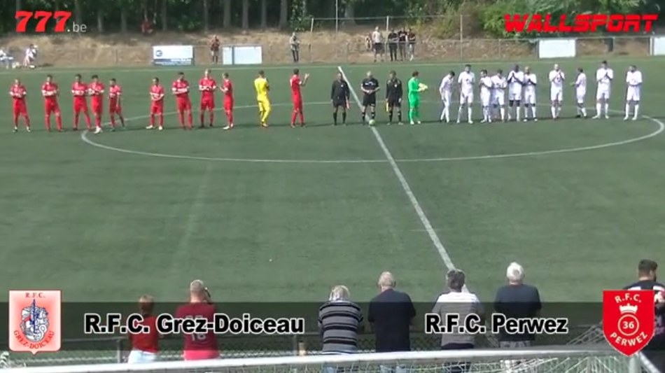 R.F.C. Grez-Doiceau - R.F.C. Perwez - Football