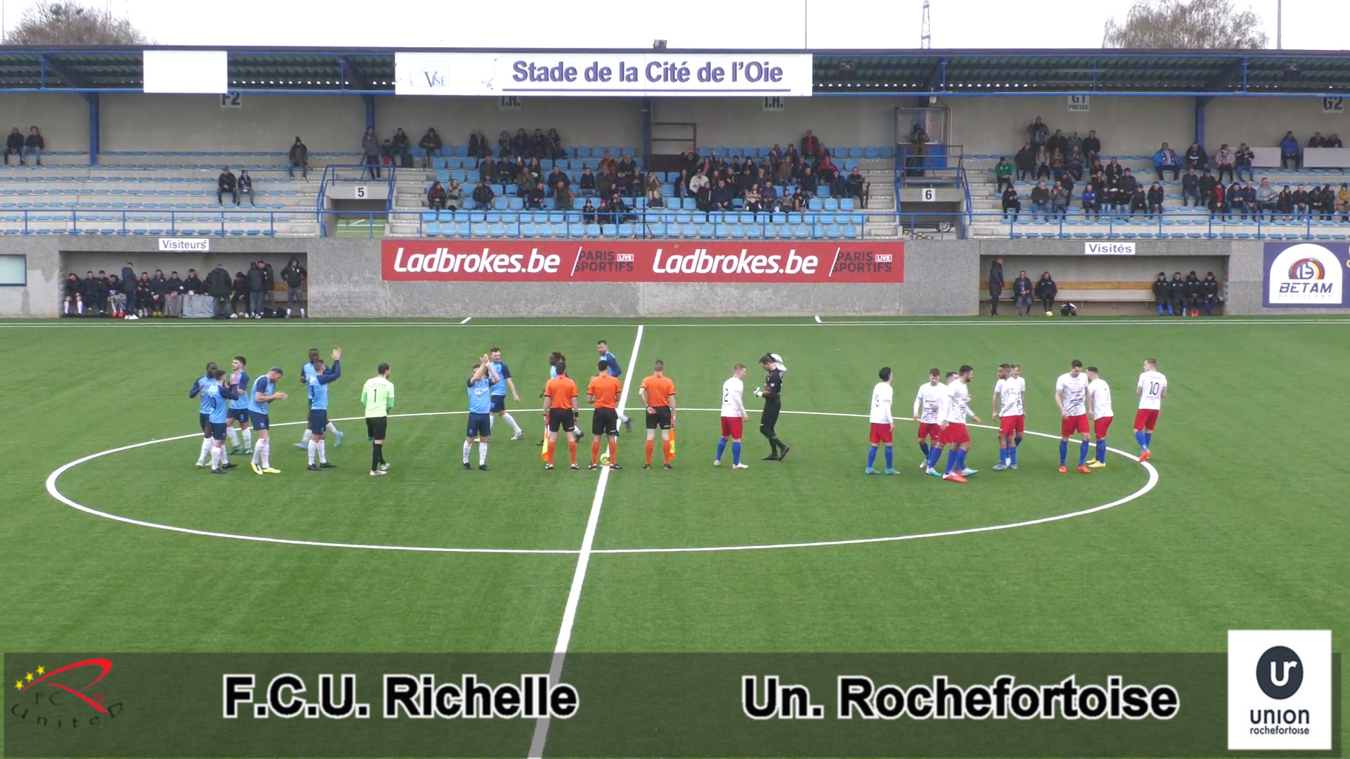 F.C.U. Richelle - Un. Rochefortoise - Football